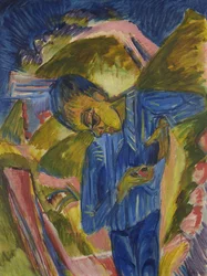 Niño con caramelos